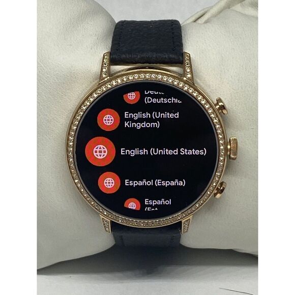 Fossil Gen 4 Authentic Digital Dial Smart Watch Custom Band FTW6015 DC139 - Picture 3 of 12